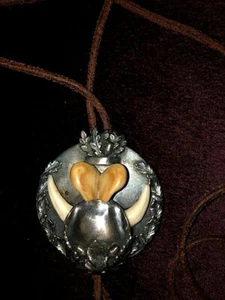Indianerschmuck Bolotie Grandel Zahn Trophäenschmuck - Bild 1 von 5