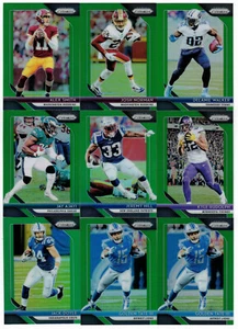 Panini Prizm Football Prizms 2018 verde parallelo scegli finisci il tuo set - Foto 1 di 1