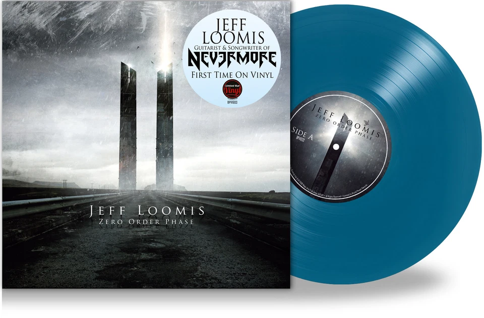 JEFF LOOMIS - ZERO ORDER PHASE (*NEW-TEAL VINYL) Nevermore/Arch Enemy/Sanctuary - Image 1 of 1