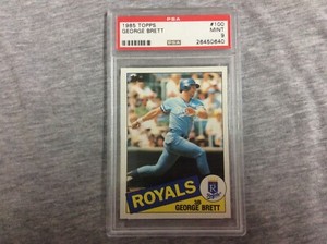 1985 Topps 100 George Brett Mint 9