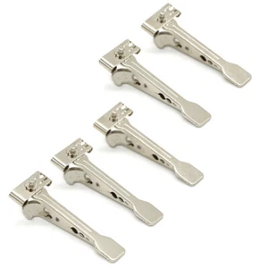 Multi-function Animal ECG/EKG Clip Electrodes Metal Clip Fits Banana 4.0/Din 3.0 - Picture 1 of 10