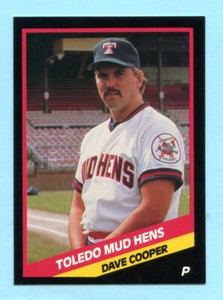 1988 CMC - Mud Hens Inter. League -  Toledo Mud Hens -Dave Cooper- Box 198