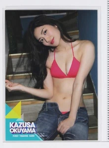 Kazusa Okuyama NO.64 -Japanese Bikini Model- 2020 First Trading Card - Picture 1 of 3