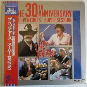 THE VENTURES - THE 30th ANNIVERSARY - LASERDISC 1981 NTSC - JAPAN w/OBI - N MINT - Picture 1 of 4