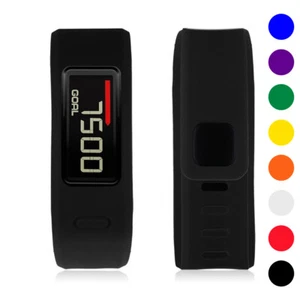 StrapsCo Soft Silicone Watch Band Strap for Garmin Vivofit - Picture 1 of 11