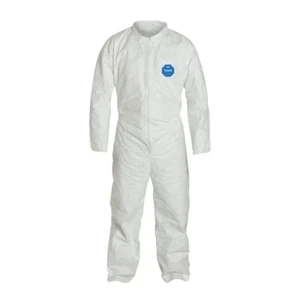 Dupont TY120S-XL Tyvek 400 Overalls einfacher Anzug Reißverschluss vorne EA Menge auswählen - Bild 1 von 8