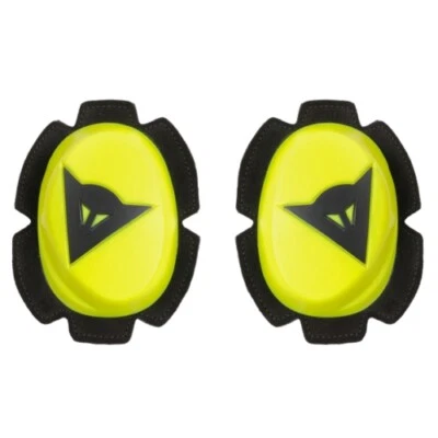 PROTEZIONI PER TUTA MOTO DAINESE 309 PISTA KNEE SLIDER FLUO YELLOW