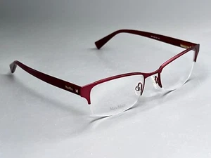 Nuevas gafas MAX MARA para mujer MM1409 0Z3 acero inoxidable rojo 52-145 - Imagen 1 de 6