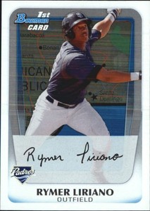 2011 Bowman Prospects International #BP101 Rymer Liriano
