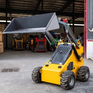 Free Shipping 23HP EPA Petrol Engine Wheel Type Skid Steer Loader in Stock USA - Picture 1 of 21