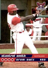 2005 Orem Owlz Grandstand #15 Stantrel Smith Atlanta Georgia GA Baseball Card