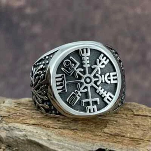 Mittelalter Ring ( Larb,Wickinger,Ritter,Biker) Gr.10 !!!!! - Bild 1 von 3