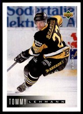 1995-96 Upper Deck Swedish Tommy Lehmann #15