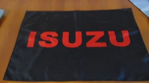 Isuzu Logo 20x30" Flag Banner Car Truck Show Garage Racing Shop Decor 4WD - Foto 1 di 4