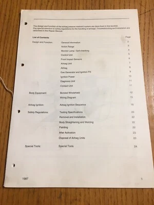 Porsche 944 1987 OEM manual de reparación de servicio de tienda información del concesionario guía del motor Foto 1 de 4