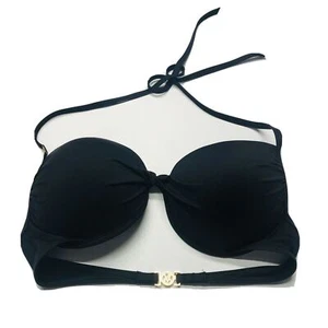 Victoria’s Secret gepolsterter Badeoberteil BH Gr. 36D schwarz - Bild 1 von 8