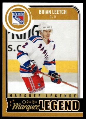 2014-15 O-Pee-Chee RETRO LEGEND Brian Leetch New York Rangers #562 R64 - Image 1 of 2