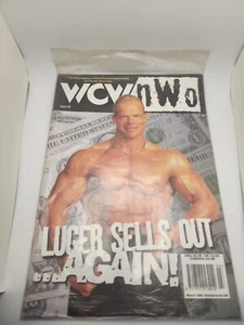 Sealed WCW NWO Magazine March 1999 LEX LUGAR COVER - WRATH Bam Bam NEU Vintage - Bild 1 von 2