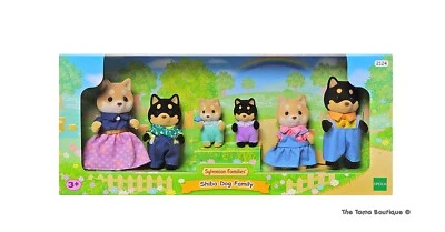 Sylvanian Families Calico Critters Shiba Dog Family