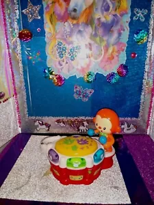 🦄VTech / Toddler's "Baby Beats" {Monkey} Drum Fun Learning '2016 9.5"L Toy! - Picture 1 of 14