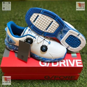 G/FORE G4 MG4+ GDrive BOA Golf Shoe Sneaker Swag ⛳️ US 11.5 ⛳️ Cielo Blue Camo - Picture 1 of 10