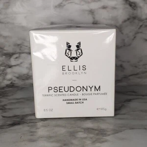 Vela Ellis Brooklyn Excelente Perfumada - Seudónimo 6,5 oz Vidrio Vertido a Mano y Hecho - Imagen 1 de 6