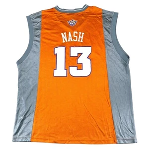 Vintage Reebok Phoenix Suns Steve Nash Jersey Mens 2XL Swingman Alternate Orange - Picture 1 of 15