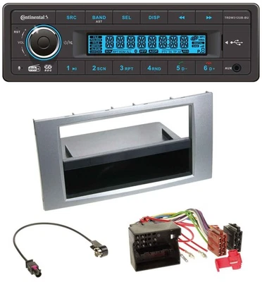 Continental MP3 DAB USB Bluetooth Autoradio für Ford Galaxy Focus C-Max S-Max 03 - Bild 1 von 4
