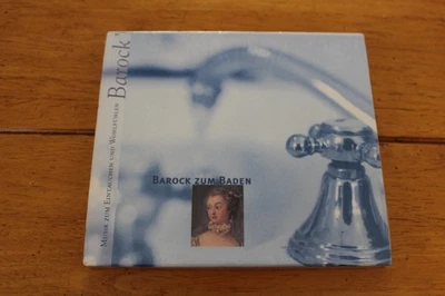 Barock zum Baden CD Classical Baroque Music Compilation Sony 1999 Germany New - Image 1 of 2
