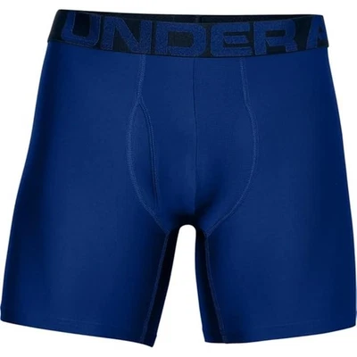 Novo Boxerjock Masculino Under Armour UA Tech 6" - Pacote com 2 em Tamanho Real 5XL - Imagem 1 de 4