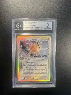 Jolteon Delta Species Reverse Holo BGS 9 PSA - Image 1 of 2