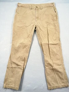 Carhartt Rugged Work Pants Mens Khaki Cotton Relaxed Fit 100095-285 42x32 (40x32 - Picture 1 of 6
