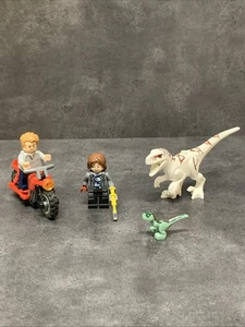 LEGO Jurassic World MINIFIGURES from 76945  Atrociraptor Bike Chase FIGURES ONLY - Picture 1 of 16