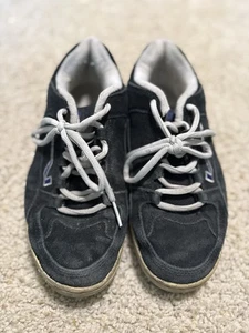 Vintage Vans Suede Camacho Modell Herren 44 Skateschuhe Schwarz Blau Y2K - Bild 1 von 9