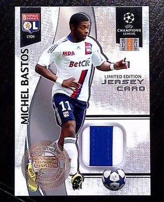 Parche Camiseta Michel Bastos 2010-11 Panini UEFA Champions League Edición Limitada Foto 1 de 2