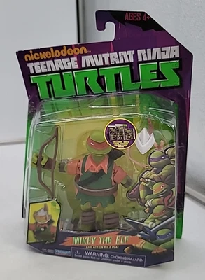 Figura de acción 2014 Playmates Teenage Mutant Ninja Turtles Mikey the Elf Foto 1 de 4