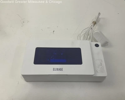 Elixage White Wireless Charger w/ UV-C Sanitizer - image 1 of 4