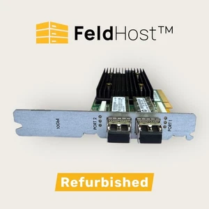 NIC For 3PAR HPE StoreServ 8000 10GB 2-Port iSCSI/FCoE Adapter H6Z10A - Picture 1 of 3