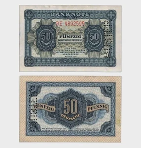 Deutschland - 1948 - 50 Pfennig - MUSTER - "aUNC-" #CO7970 - Bild 1 von 6