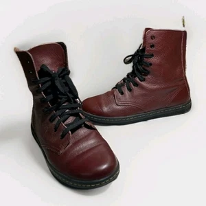 Stivali Dr Martens Stratford Borgogna US 9 AW004 - Foto 1 di 9