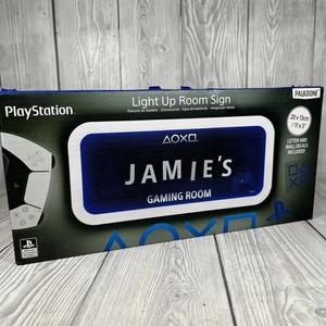 Paladone PlayStation Light-up Room Sign unbenutzt Box beschädigt UK Ware personalisieren - Bild 1 von 13