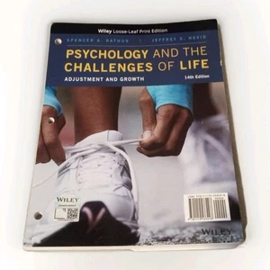 Psychology and the Challenges of Life: Adjustment and Growth by Rathus - Picture 1 of 4