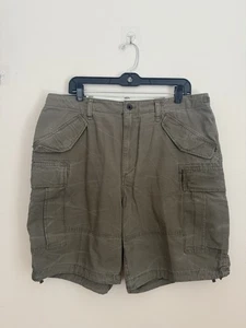 Polo Ralph Lauren Mens 35 Green Cargo Shorts Military Utility Paratrooper NWT - Picture 1 of 8