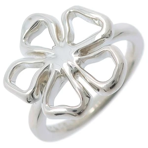 TIFFANY & Co. Anello vintage fiore argento925 #4.6US 4.2g - Foto 1 di 4
