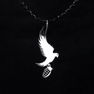 Edelstahl Anhänger inspiriert von Hollywood Untoten | Musik Fan Geschenk - Bild 1 von 1