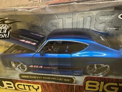 Chevrolet Chevelle 1969 Jada Bigtime Muscle Dub City 1/24 Collectors Club 454 Foto 1 de 4
