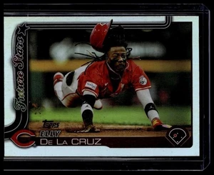 2025 Topps #150 Elly De La Cruz Rainbow Foil - Foto 1 di 2