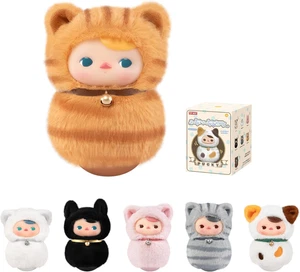 Pop Mart Pucky Roly-poly Kitty Series-Vinilo Peluche Caja Ciega, Pucky Caja Ciega Figura - Imagen 1 de 8