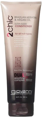 Giovanni 2chic巴西角蛋白和坚果油超光滑护发素 — 第 1/2 张图片