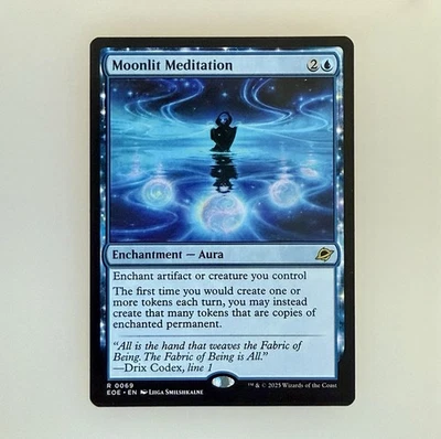 Magic the Gathering: Moonlit Meditation Edge of Eternities Regular NM - Image 1 of 2